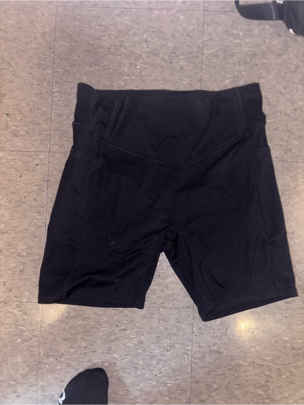 HALARA Black High-Rise Bike Shorts